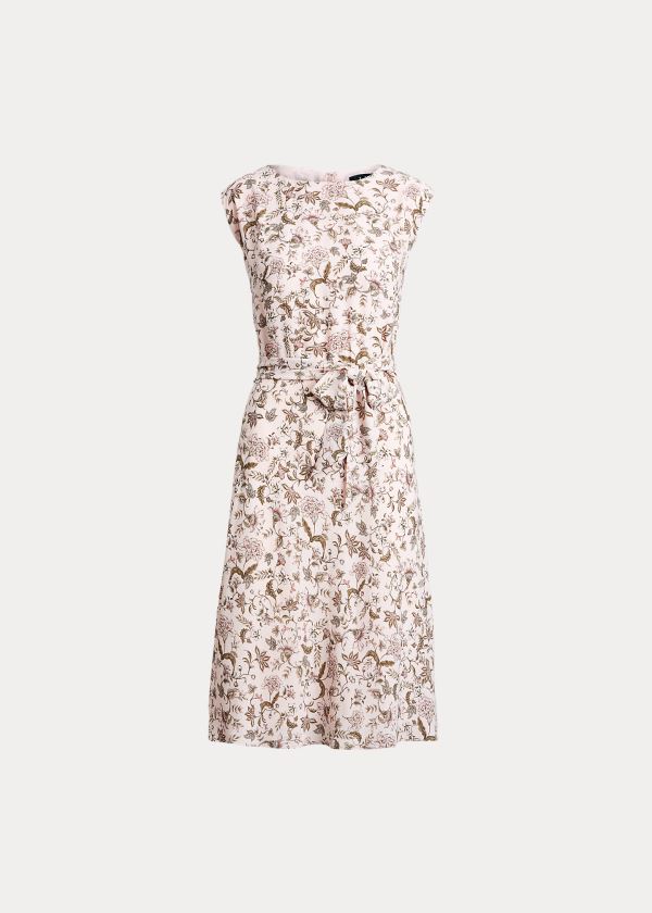 Women's Ralph Lauren Floral Georgette Dresses | 023461PZV